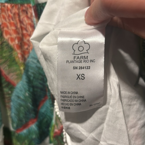 New FARM RIO Forest palm maxi skirt - Picture 4 of 11